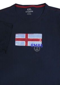 O3 GAZMAN TSHS13011 FLAG TSHIRT