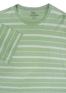 O3 GAZMAN TSHS13008 CREW STRIPE TSHIRT