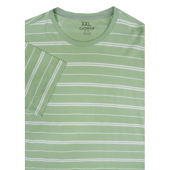 O3 GAZMAN TSHS13008 CREW STRIPE TSHIRT