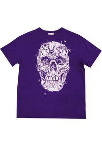 N4 CHARCOAL KS13059 BUGSKULL TSHIRT