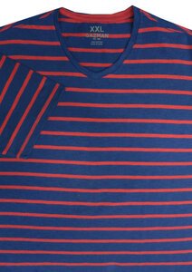 D3 GAZ MAN TSHS13015 STRIPE VNECK TSHIRT