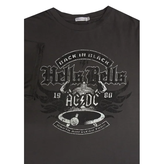 D3 CHARCOAL KS13067 HELLS BELLS TSHIRT