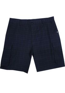 D3 CHARCOAL KS13073 TARTAN CHECK CARGO