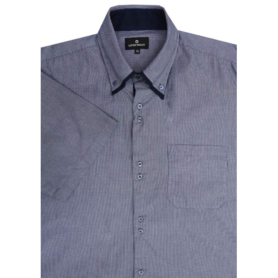 D3 COTTON VALLEY 14192 DB NAVY CHECK SS