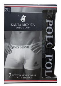 SANTA MONICA POLO CLUB BOXER 2 PK