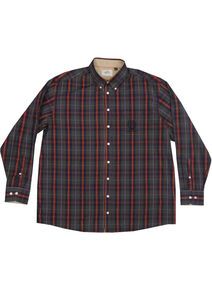 24 GREYES 33165 ORANGE CHECK LS