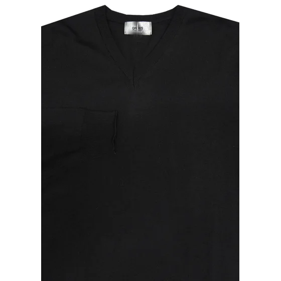 24 GREYES 33892 BASIC V NECK PULLOVER