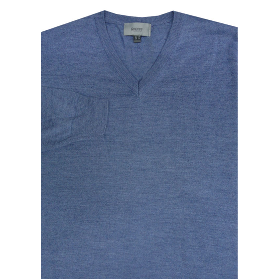 24 GREYES 33892 BASIC V NECK PULLOVER