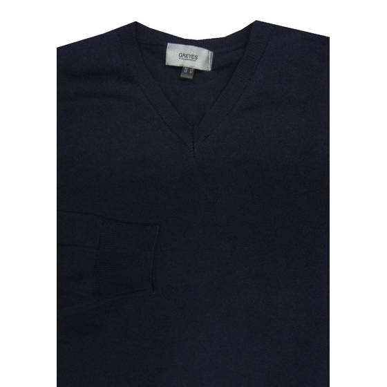 24 GREYES 33892 BASIC V NECK PULLOVER