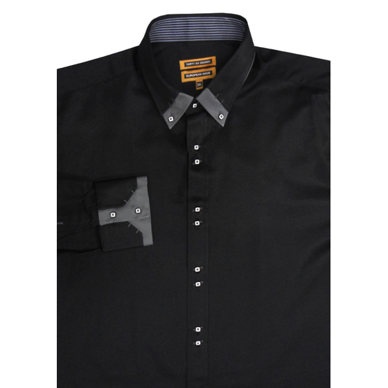 34 36 DEGREES TWINTACK DUAL COLLAR LS