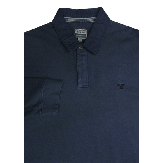 44 BACKBAY G530109 WASHBACK RUGBY TOP