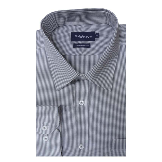 54 GLOWEAVE 1637L GINGHAM LS CA