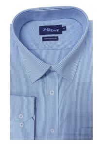 54 GLOWEAVE 1637L GINGHAM LS CA