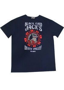 44 CHARCOAL KS14012 BLACK EYED TSHIRT