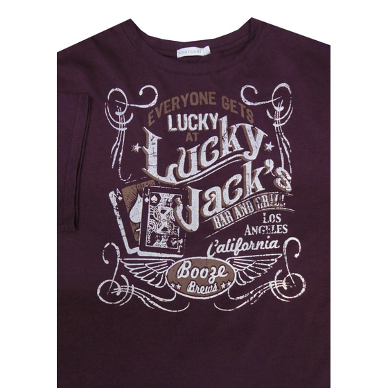54 CHARCOAL KS14015 LUCKY JACK TSHIRT