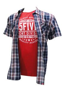 34 DUKE KS11485 KENNEDY COMBO SHIRT