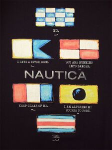 70 NAUTICA V01060 FLAG TSHIRT 9244)