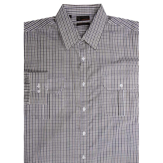 44 COUNTRY 18461L CHECK 2 POCKET LS