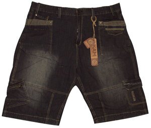 KAM JEANS VINTAGE2 DENIM CARGO SHORT