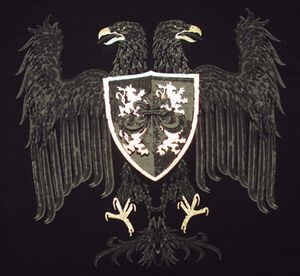 CHARCOAL KS1086 EAGLE TSHIRT 