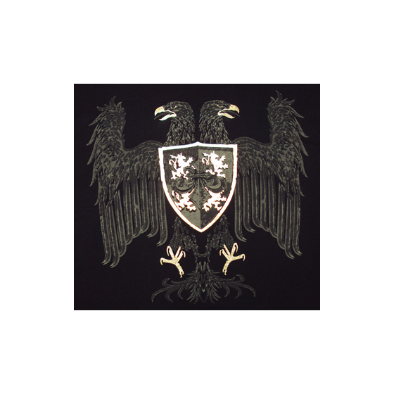 CHARCOAL KS1086 EAGLE TSHIRT 