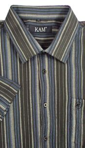 O0 KAM JEANS KBSC913 SEERSUCKKER SS