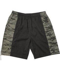 11 CHARCOAL KS1080A CAMO BOARDSHORT