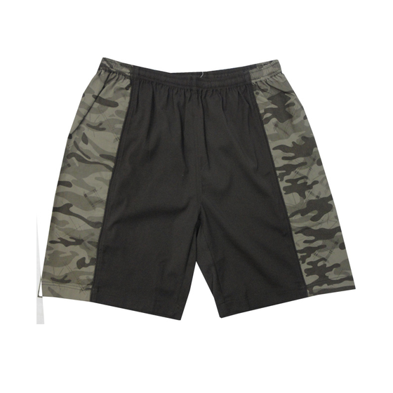 11 CHARCOAL KS1080A CAMO BOARDSHORT