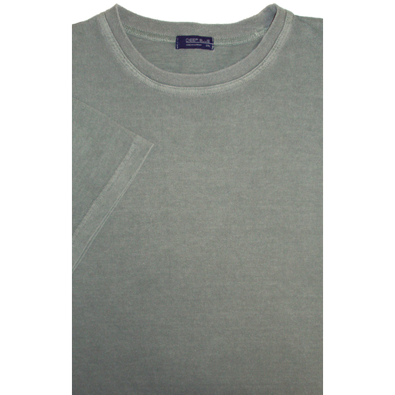 DEEP BLUE PIGMENT WASH TSHIRT