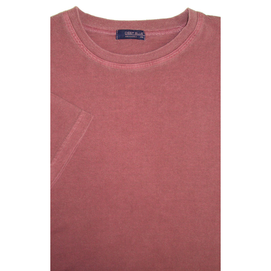 DEEP BLUE PIGMENT WASH TSHIRT