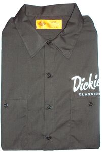 80 DICKIES LS508E EMBROID WK SHIRT (310)