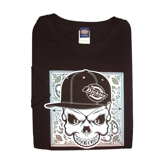 80 DICKIES M1311 SKULLHAT TSHIRT (310)