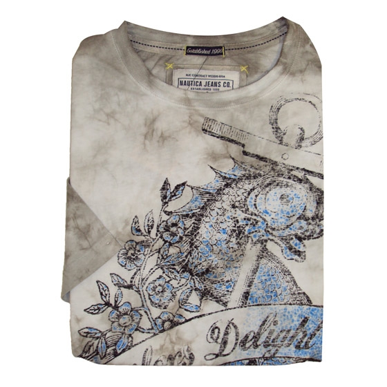 80 NAUTICA OK1607 GRAPHIC T-SHIRT
