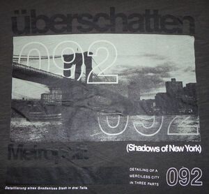 31 ANGRY MINDS 4570028 STRUCTURE TEE 387