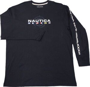 31 NAUTICA Q03204 LS FLAG TSHIRT (292)