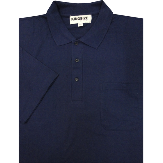 SONIC KINGSIZES PLAIN POLO WITH POCKET