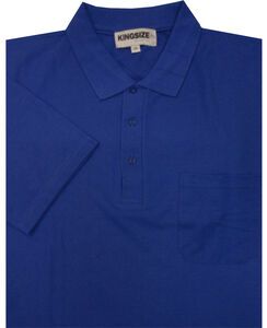 SONIC KINGSIZES PLAIN POLO WITH POCKET