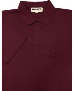 SONIC KINGSIZES PLAIN POLO WITH POCKET