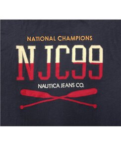 NAVY BACK PRINT