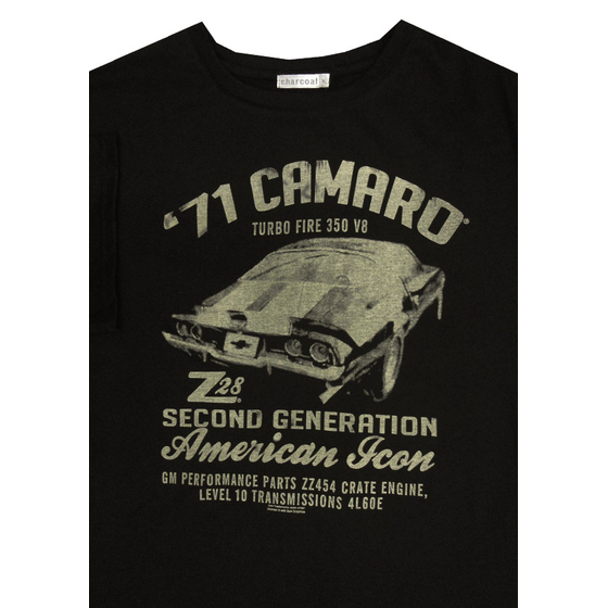 CHARCOAL 10126 CAMARO TSHIRT