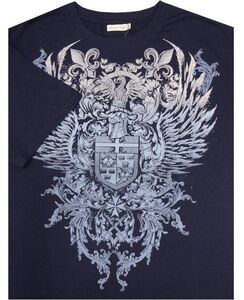 91 CHARCOAL 11166 COAT ARMS TSHIRT