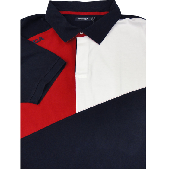 81 NAUTICA Z11232 SPLICED RUGBY POLO 355