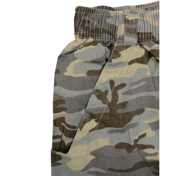 BRONCO 5317 CAMO BASIC CARGO SHORT