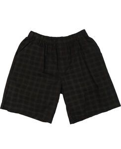 CHARCOAL KS11173A EW BIG CHECK SHORTS