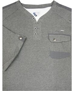 KAM JEANS 5058S WAFFLE LAYER SS TEE