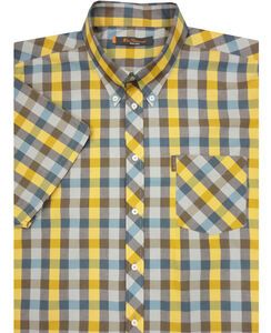BEN SHERMAN MA0085K BOLD CHECK SS