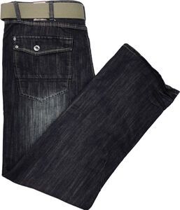 KAM JEANS BARC TALL RELAXED FREE BELT