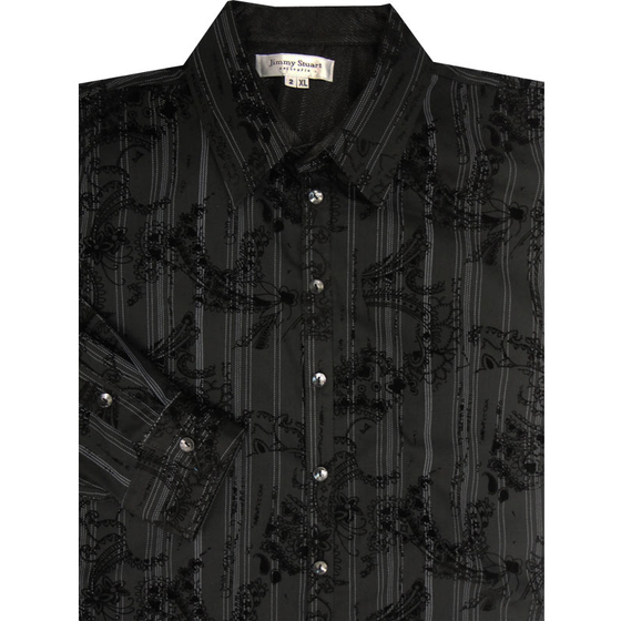 22 JIMMY STUART SUAVE FLOCKIN LS 477