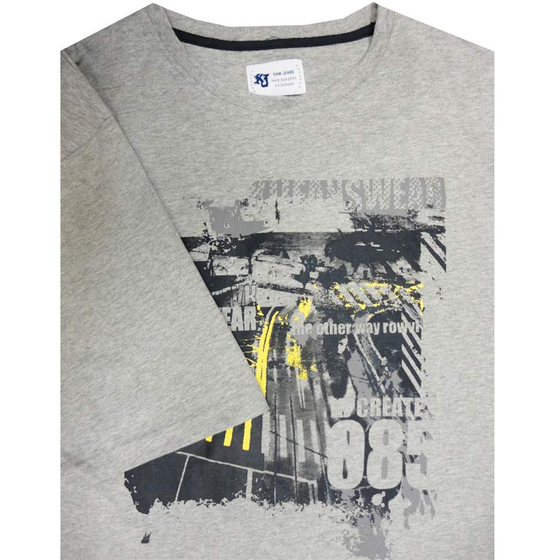 42 KAM JEANS 5093 GRAFFITTI TSHIRT 453