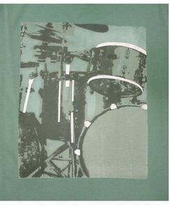62 CHARCOAL KS12231 DRUM KIT TSHIRT 7395